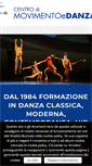 Mobile Screenshot of centrodimovimentodanza.it